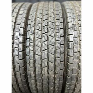 ヨコハマ ice GUARD iG91 145/80R12 80/78N LT 4本SET◇2022年製8分山スタッドレスタイヤ◇中古 特筆すべき損傷なし◇ハイゼット等軽トラにの画像4