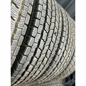 ヨコハマ ice GUARD iG91 145/80R12 80/78N LT 4本SET◇2022年製8分山スタッドレスタイヤ◇中古 特筆すべき損傷なし◇ハイゼット等軽トラにの画像6