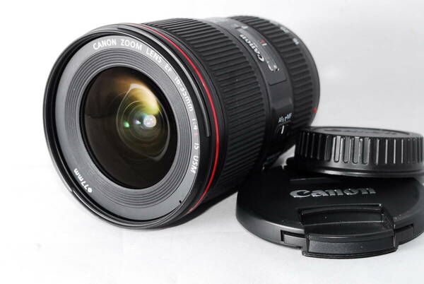 ◆美品◆ キヤノン CANON EF 16-35mm F4L IS USM ズームレンズ 超広角 ★動作確認済み★ コンディション良好！