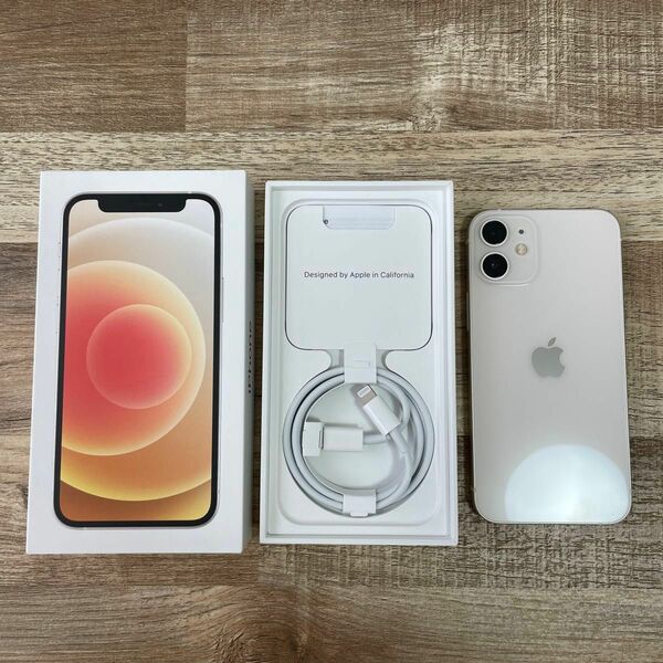 iPhone 12 mini 64GB ホワイト美品・ジャンク品