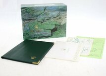 ◆ 1円 ～ ROLEX / ロレックス 純正 空箱 内箱 ボックス 冊子 カードケース 14270 シール グリーン系_画像1