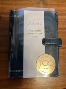 【限定品】FILOFAX ファイロファックス ホルボーン ミニ6穴 ブルー 美品！！