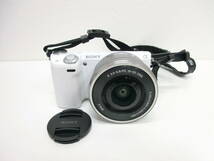 カメラ祭 ソニー NEX-5T デジカメ デジタルカメラ α 一眼 ミラーレス レンズ 16-50mm E 3.5-5.6 55-210 4.5-6.3 付属品 ホワイト 白 SONY_画像2