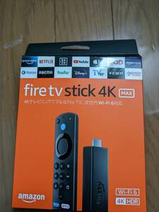 【即決3000円】送料込　firetv stick 4K MAX Wi-Fi6対応