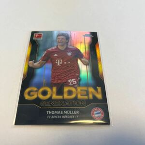 ★【トーマス・ミュラー】2021-22 TOPPS chrome Bundesliga 　インサート★即決