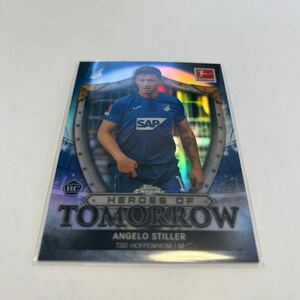 ★【アンジェロ・スティラー　RCルーキー】2021-22 TOPPS chrome Bundesliga 　インサート★即決