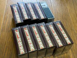 ★即決落札★「VHS-C(Compact Video Cassette)」ZENIYH/TC-20SHE/EM=30C/未開封１１巻セットで