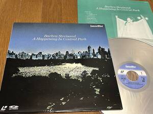 ★即決落札★バーブラ・ストライザンド「A Happening In Central Park」Barbra Streisand/解説カード/全１５曲収録/定価￥５８００