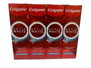 colgate コルゲート オプティックホワイト 100g×4本　歯磨き粉