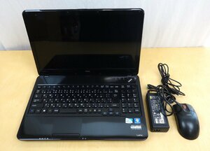 NEC LaVie ノートPC LS150/E PC-LS150ES6B 4GB 黒ブラック ジャンク