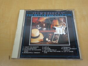 CD ERIC CLAPTON エリック・クラプトン TIME PIECES - THE BEST OF ERIC CLAPTON P28W-25036