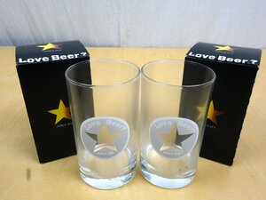 未使用 佐々木硝子 SAPPORO サッポロ Love Beer? グラス タンブラー 2個セット