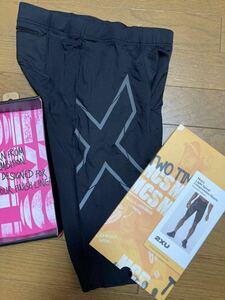 2XU MCSハーフタイツ　ブラック/シルバー　Sサイズ　新品