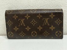 3485　LOUIS VUITTON ルイヴィトン 長財布 モノグラム ポルトフォイユ・サラ M61734 中古 正規品保証_画像2