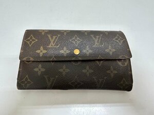 3809　LOUIS VUITTON ルイヴィトン モノグラム ポルトフォイユ・インターナショナル M61217 中古 正規品保証