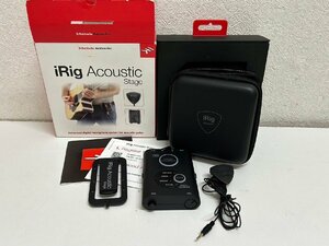 3824　IK MULTIMEDIA プリアンプ iRig Acoustic Stage 中古