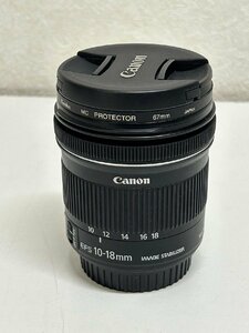 3519　CANON 超広角ズームレンズ EF-S10-18mm F4.5-5.6 IS STM 中古