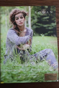 ☆ROWAN Simple Shapes☆Summerspun＆Purelife Revive使用☆Sarah Hatton 洋書