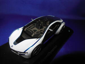 1/43　BMW　VISION　EFFICIENTDYNAMICS　ビジョン・エフィシエント・ダイナミクス　2009年　356ps　WHIT×BLUE