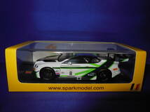 1/43　入手困難　SPARK　300台限定　ベントレー　コンチネンタル　GT3　2016年　BENTLEY　CONTINENTAL　TEAM M-SPORT 4TH　スパ24時間　♯8_画像1