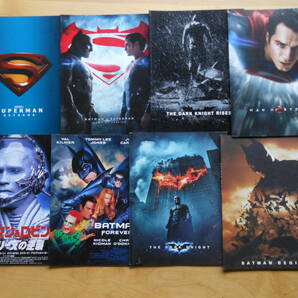 映画パンフレット一括「スーパーマン・バットマン 8冊」の画像1