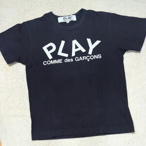 COMME des GARCONS　コムデギャルソン　PLAYロゴＴシャツ