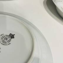ROYAL WORCESTER ロイヤルウースター スープ皿 プレート 中皿 花柄 約20.5cm 6枚セット洋食器 食器 お皿 _画像5