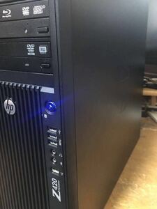 HP Z420 Workstation Intel Xeon E5-2690 8C16T QUADRO K4000 12800ECC-64GB 新品SSD512GB+HDD500GB Win10 Blu-ray 無線wifi