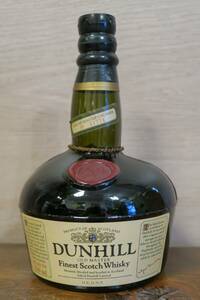 スコッチウイスキー「ダンヒル オールドマスター」750ml 43％ 39年古酒以上 1980年代流通 旧ラベル！ スコットランド