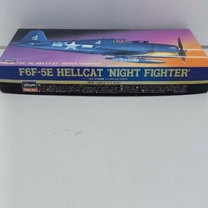 【未組立】 Hasegawa ハセガワ F6F-5E HELLCAT NIGHT FIGHTER プラモデルの画像2