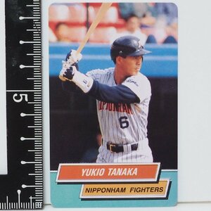 95 year Calbee Tokyo snack Professional Baseball card No.42[ rice field middle . male inside . hand Japan ham Fighter z] Heisei era 7 year 1995 year that time thing Calbee extra Shokugan BASEBALL