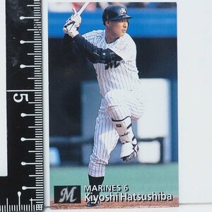 97 year Calbee Professional Baseball card 019[ the first lawn grass Kiyoshi inside . hand Chiba Lotte Marines ] Heisei era 9 year 1997 year that time thing Calbee extra Shokugan BASEBALL[ used ] including carriage 