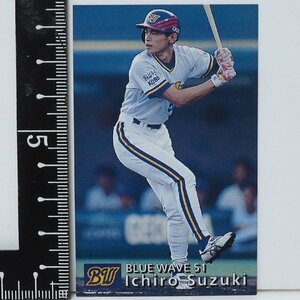 97 year Calbee Professional Baseball card 013[ichi low out . hand Orix blue wave ] Heisei era 9 year 1997 year that time thing Calbee extra Shokugan BASEBALL[ used ]