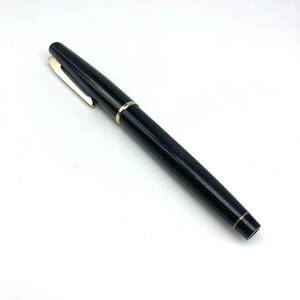 【中古品】PILOT パイロット 万年筆 E-300 ペン先 14K-585 ペン軸 ブラック ネーム消し傷有（管13477）