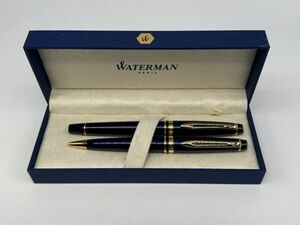 【未使用品】 WATERMAN ウォーターマン18K 万年筆 ボールペン セット PARCO 50周年記念品 レターパックプラス （管13693）