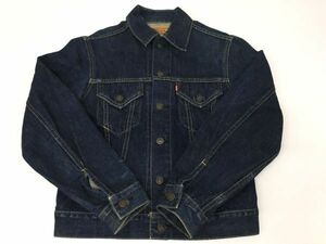 K11-899-0302-129【中古/送料無料】Levi's(リーバイス) ビッグE デニムジャケット Gジャン 71557-02 LOT:557 サイズ:34