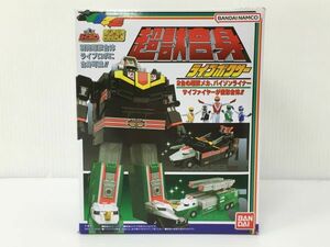 K18-442-0306-062【未開封】BANDAI(バンダイ) スーパーミニプラ 超獣戦隊ライブマン「超獣合身 ライブボクサー」