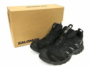 K11-070-0330-150【中古/送料無料】SALOMON(サロモン) XA PRO 3D GTX GORE-TEX 393322 BLACK ブラック スニーカー サイズ:27.5cm