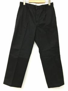 K11-074-0330-133【中古/送料無料】WACKO MARIA(ワコマリア) DICKIES(ディッキーズ) PLEATED TROUSERS DICKIES-WM-PT14 ブラック サイズ:S