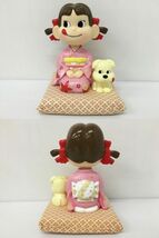 K18-588-0325-059【現状品】不二家 マスコットキャラクター ペコちゃん/ポコちゃん/ドッグ 人形＆キーホルダー 6点セット_画像2