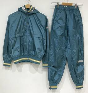 Champion products ウインドブレーカー 上下セットアップ ナイロンジャケット パンツ 80s 90s 古着 ヴィンテージ チャンピオン■0311Q