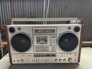 National ナショナル ラジオカセット RX-7200 昭和レトロ 当時物 作動品