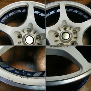 IB-139 RAYS VOLK RACING CHALLENGE 17×8J 5H-114.3 +32 (2本) FORGED 鍛造 R32 R33 R34 マークⅡ RX7 送料は全国一律3300円 離島を除くの画像8