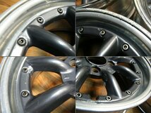 IB-145 スピードスター SSR ワタナベ RS-8 16×7J 4H-114.3 +25 (4本) 希少 旧車 送料は全国一律6600円 離島を除く_画像9