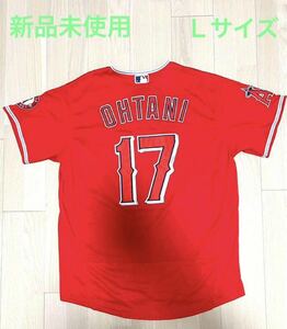 大谷翔平　エンゼルスユニフォーム　赤　レッド　Lサイズ【タグ付・新品未使用】