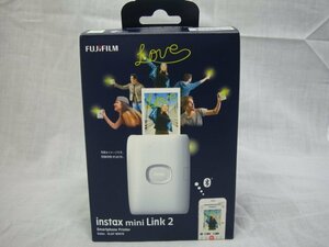 ★i☆☆FUJIFILM instax mini link2　ホワイト　スマートフォン用プリンター