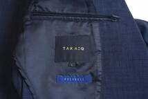 TAKA-Q（タカキュー）　“自宅で洗える”　通気性が良くて涼しい！サマーテーラードジャケット sizeL_画像5