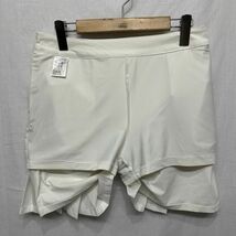 ZOY ゾーイ レディース スカート GOLF ゴルフ ウェア 刺繍 切替 1038(M) 白 ホワイト b18981_画像3