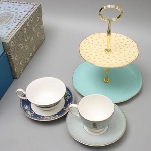 Y257. ウェッジウッド カップアンドソーサー ポルカドット ケーキスタンド まとめて / Wedgwood洋食器の画像2