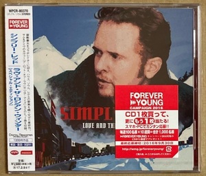 CD★SIMPLY RED 「LOVE AND THE RUSSIAN WINTER - SPECIAL EDITION」　シンプリー・レッド、未開封